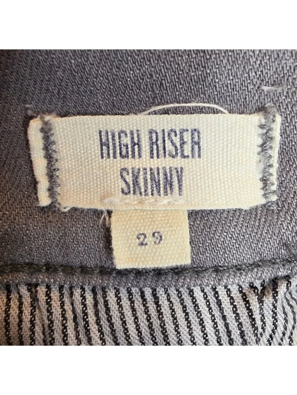 Madewell High Riser Skinny Ankle Jeans Light Wash Stretch Womens Sz 29